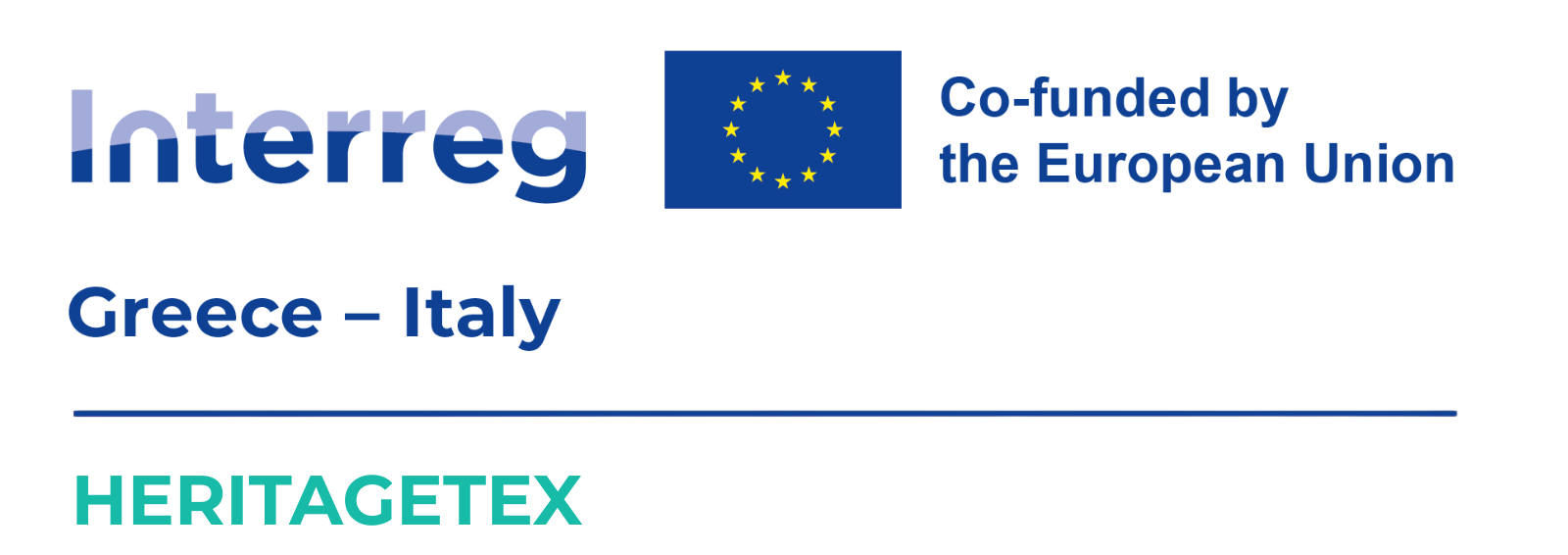 HERITAGETEX — Interreg Greece–Italy, Co-funded by the European Union